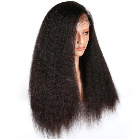 13X4 LACE FRONT WIG KINKY STRAIGHT